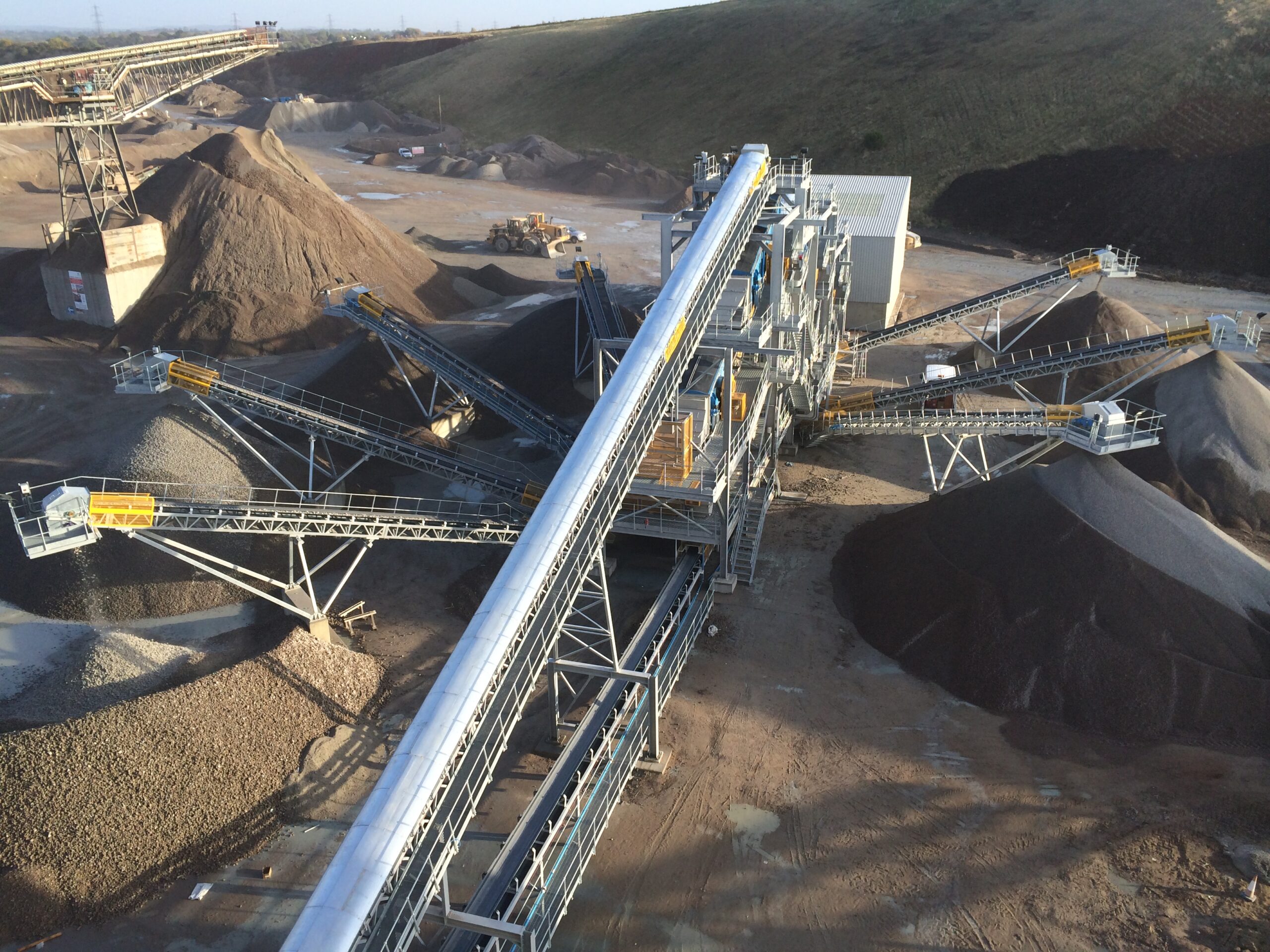 transporteurs à bande - mines et carrières