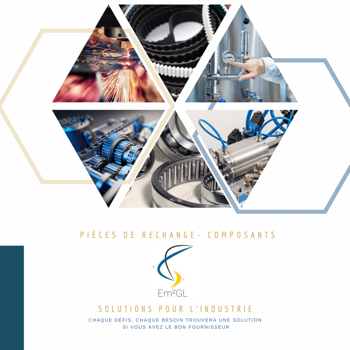 Brochure Pièces de rechanges et composants