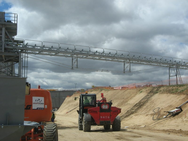 Convoyeurs à bande grande portée
