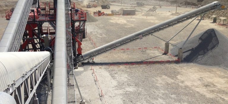 convoyeur à bande installation