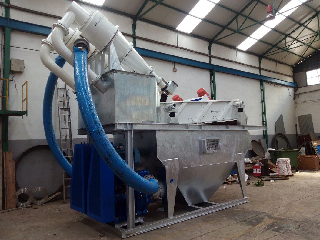 unité de lavage de sables