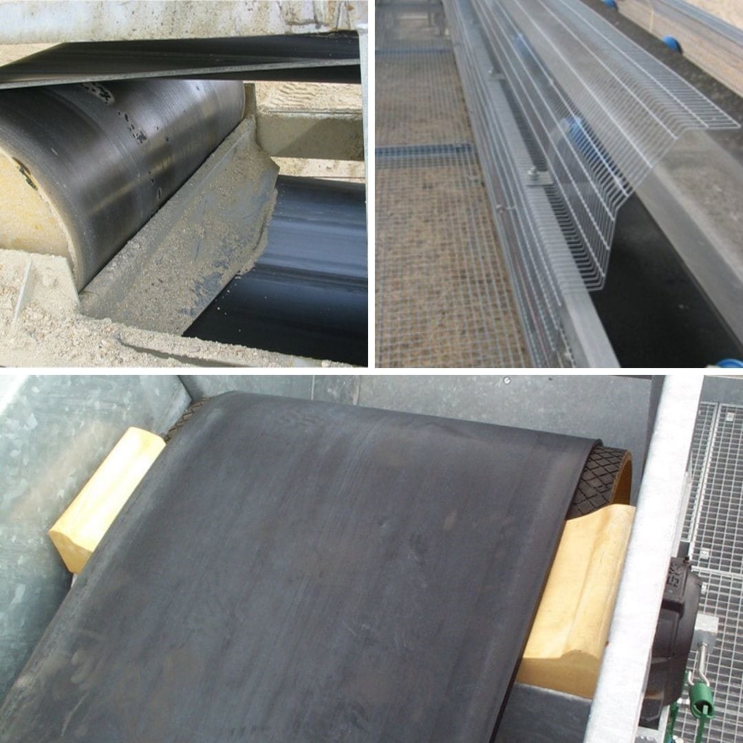 cintas transportadoras seguridad - sécurité convoyeurs à bande